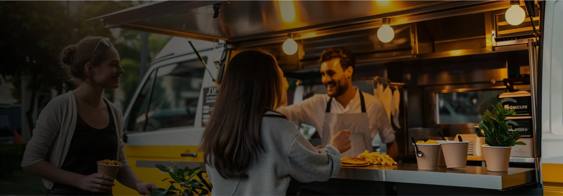 Food truck banner