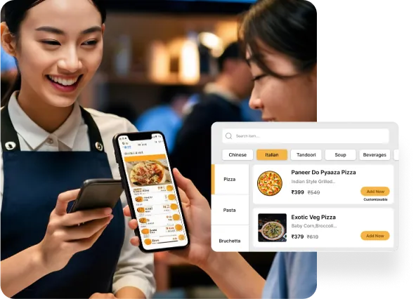 Streamlined Ordering Experience